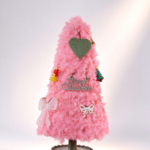 Pink Asparagus Fern Christmas Tree