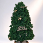 Forest Green Asparagus Fern Christmas Tree
