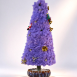 Purple Asparagus Fern Christmas Tree