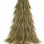Natural Wheat Stalk Christmas Tree