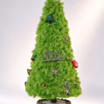Lime Green Asparagus Fern Christmas Tree