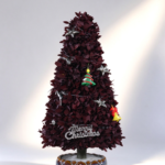 Red Eucalyptus Christmas Tree