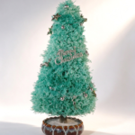 Blue Statice Christmas Tree