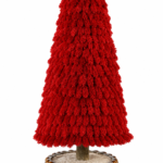 Red Gem Grass Christmas Tree